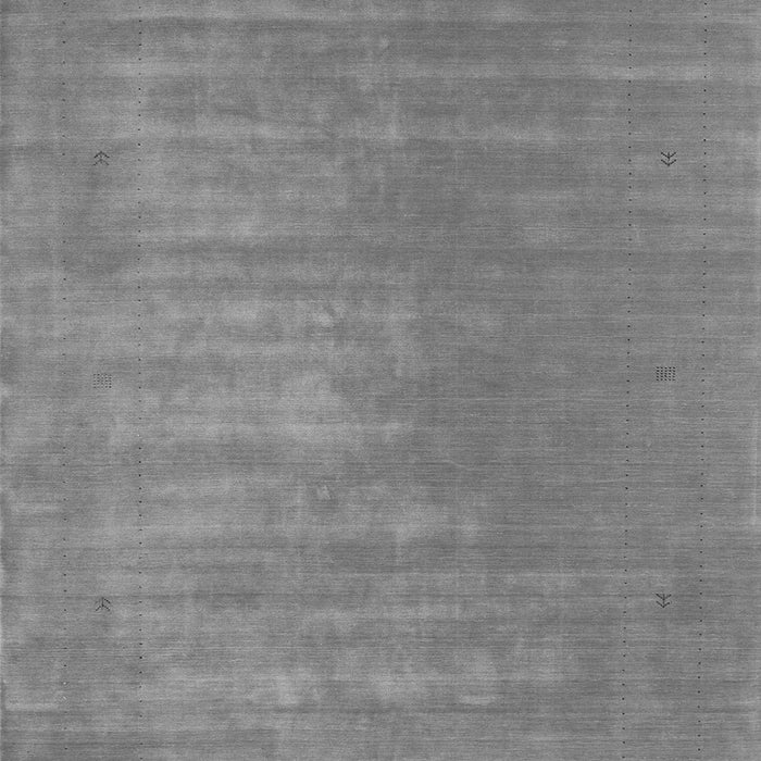 Serging Thickness of Machine Washable Abstract Gray Contemporary Rug, wshcon2016gry