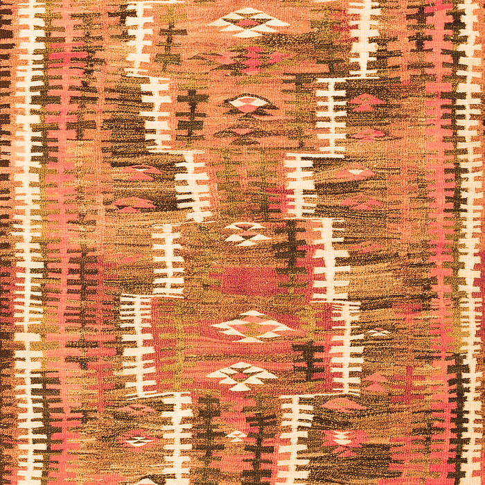 Serging Thickness of Machine Washable Southwestern Orange Country Area Rugs, wshcon2017org