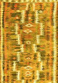 Southwestern Yellow Country Rug, con2017yw