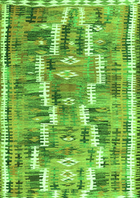 Southwestern Green Country Rug, con2017grn