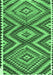 Oriental Emerald Green Traditional Rug, con2018emgrn