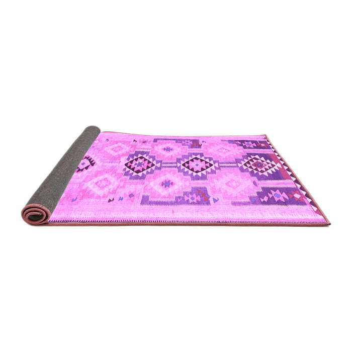 Sideview of Southwestern Purple Country Rug, con2019pur
