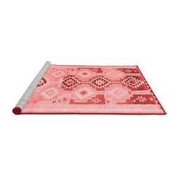 Country Red Washable Rugs