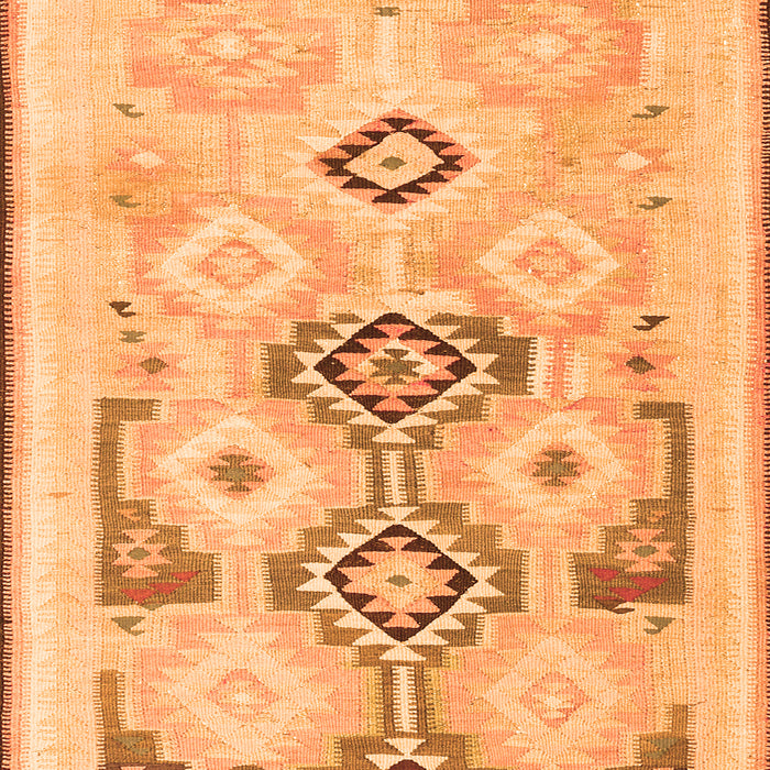 Serging Thickness of Machine Washable Southwestern Orange Country Area Rugs, wshcon2019org