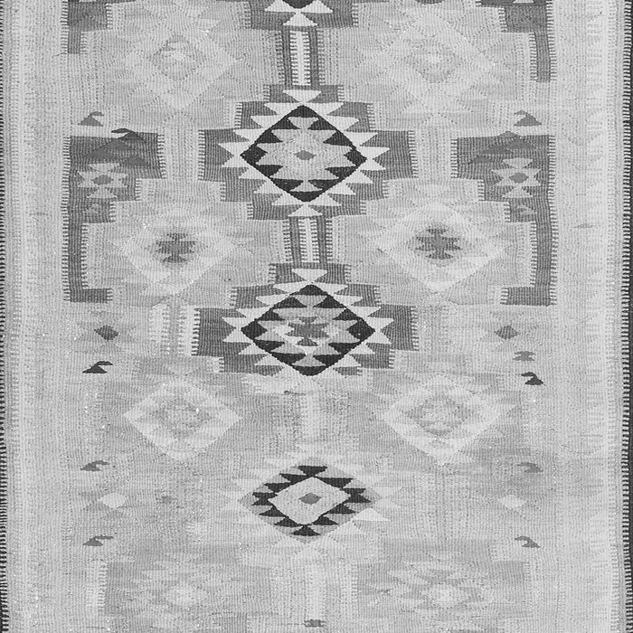 Southwestern Gray Country Rug, con2019gry