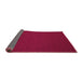 Sideview of Abstract Pink Contemporary Rug, con201pnk