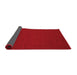 Abstract Red Contemporary Area Rugs