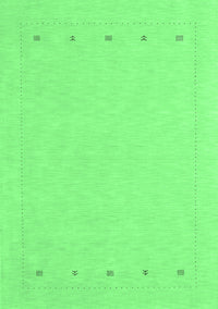 Solid Emerald Green Modern Rug, con2020emgrn