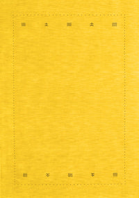 Solid Yellow Modern Rug, con2020yw