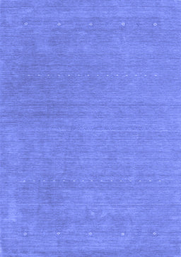 Abstract Blue Contemporary Rug, con2021blu