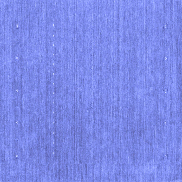 Square Machine Washable Abstract Blue Contemporary Rug, wshcon2021blu