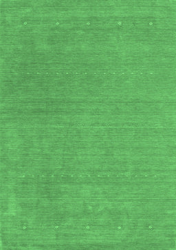 Abstract Emerald Green Contemporary Rug, con2021emgrn