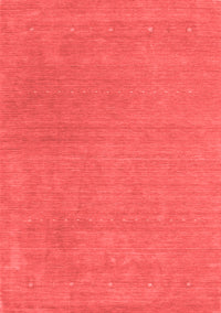 Abstract Red Contemporary Rug, con2021red