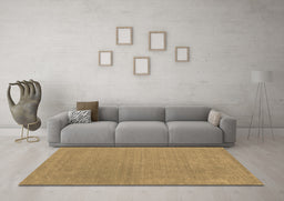 Machine Washable Abstract Brown Contemporary Rug in a Living Room,, wshcon2021brn