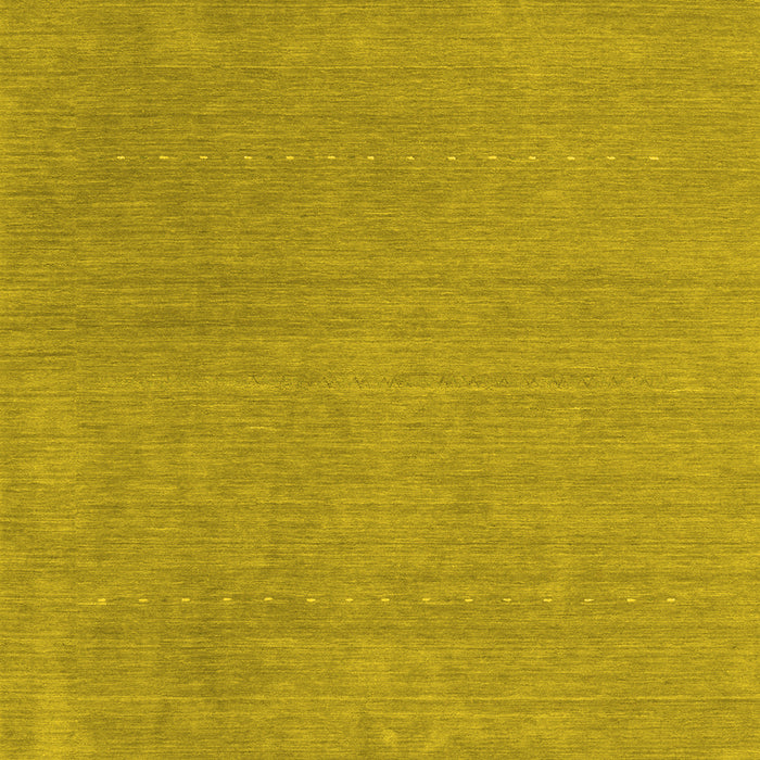 Machine Washable Abstract Yellow Contemporary Rug, wshcon2021yw