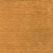 Serging Thickness of Abstract Orange Contemporary Rug, con2021org