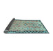 Sideview of Oriental Light Blue Traditional Rug, con2022lblu