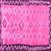 Square Oriental Pink Traditional Rug, con2022pnk