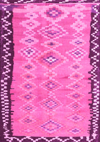 Oriental Pink Traditional Rug, con2022pnk