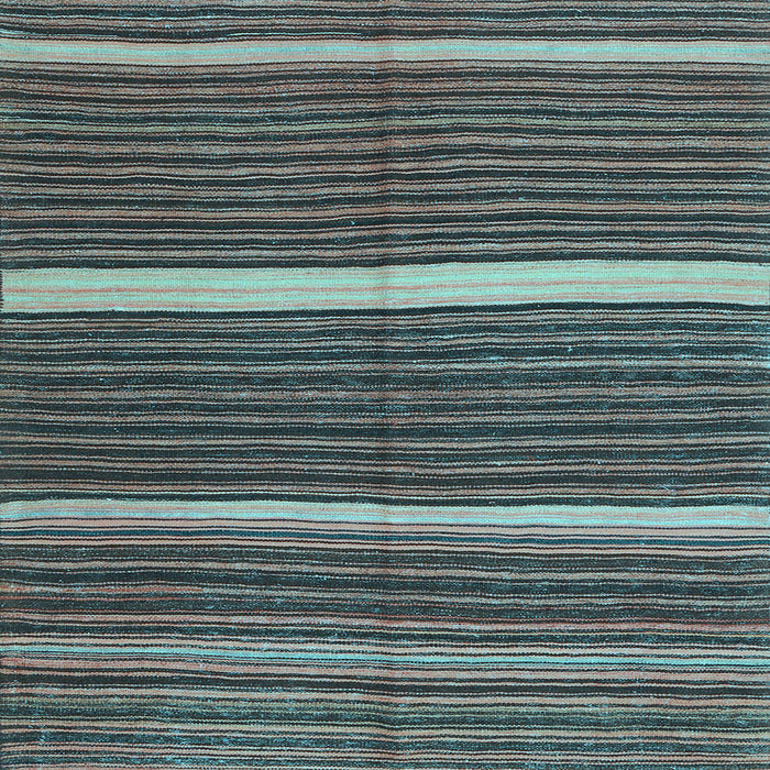 Square Oriental Light Blue Traditional Rug, con2023lblu