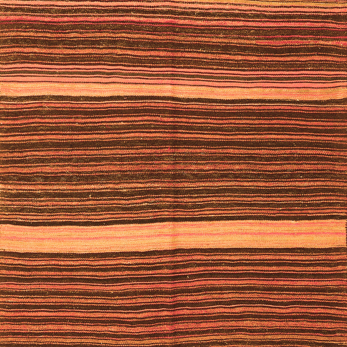 Oriental Orange Traditional Rug, con2023org