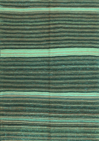 Oriental Turquoise Traditional Rug, con2023turq