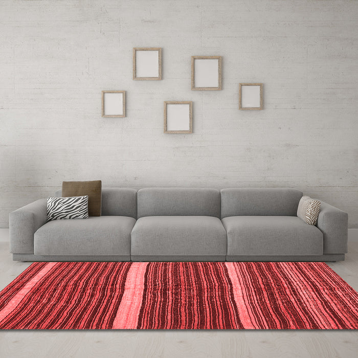 Traditional Red Washable Rugs