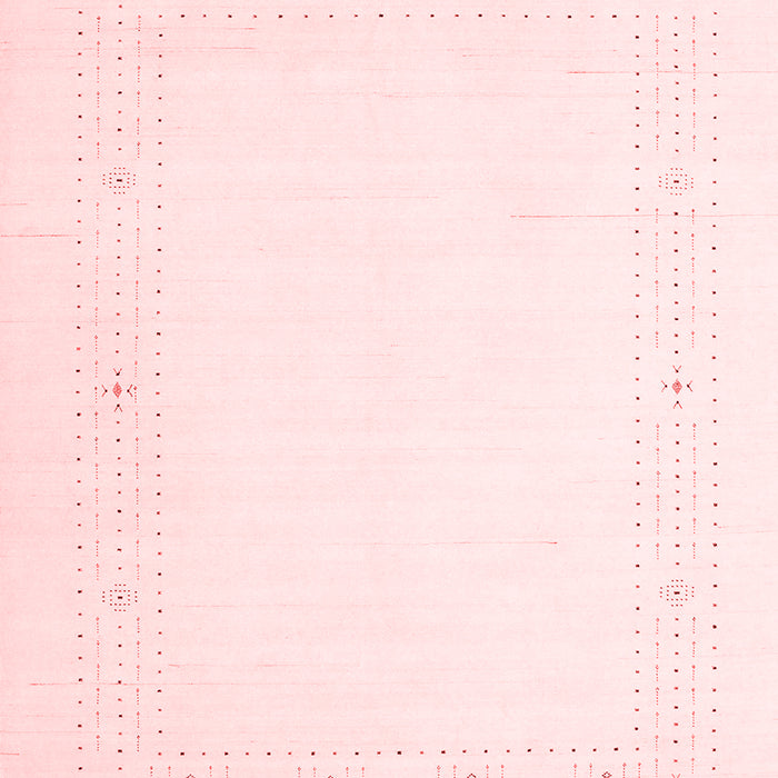 Machine Washable Solid Red Modern Rug, wshcon2024red