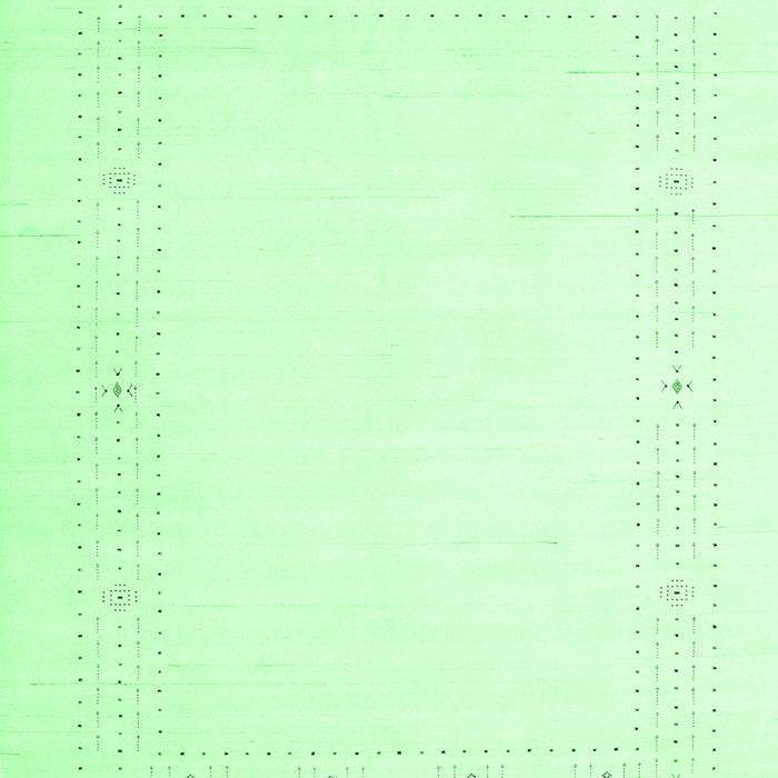 Solid Emerald Green Modern Rug, con2024emgrn