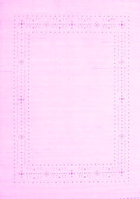 Solid Pink Modern Rug, con2024pnk