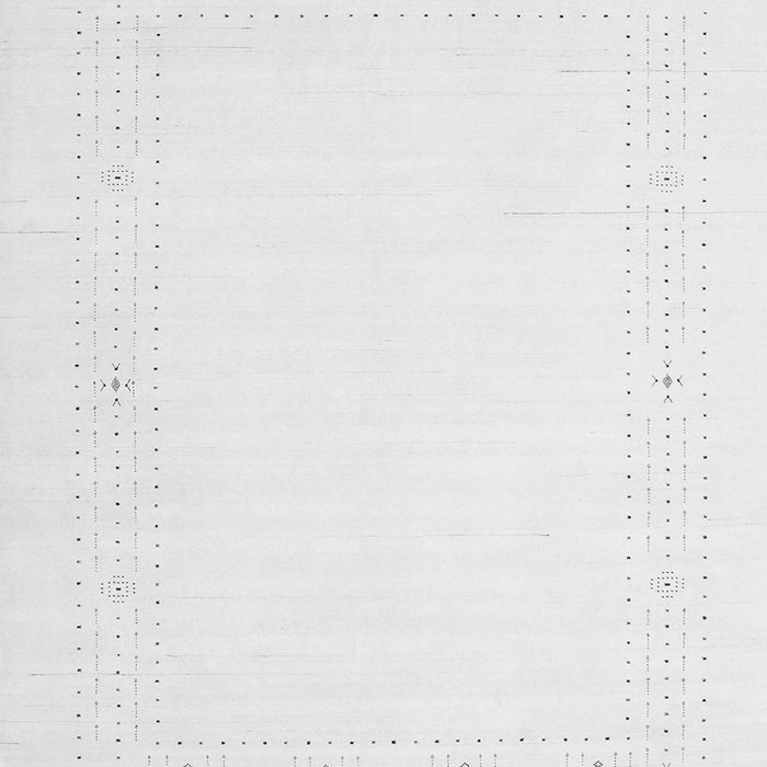 Serging Thickness of Machine Washable Solid Gray Modern Rug, wshcon2024gry