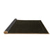 Sideview of Abstract Brown Contemporary Rug, con2025brn