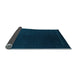 Sideview of Abstract Light Blue Contemporary Rug, con2025lblu