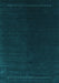 Abstract Turquoise Contemporary Rug, con2025turq