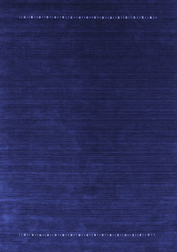 Abstract Blue Contemporary Rug, con2025blu