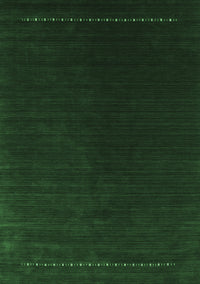 Abstract Emerald Green Contemporary Rug, con2025emgrn