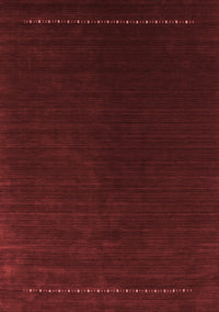 Abstract Red Contemporary Rug, con2025red