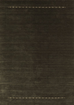 Abstract Brown Contemporary Rug, con2025brn