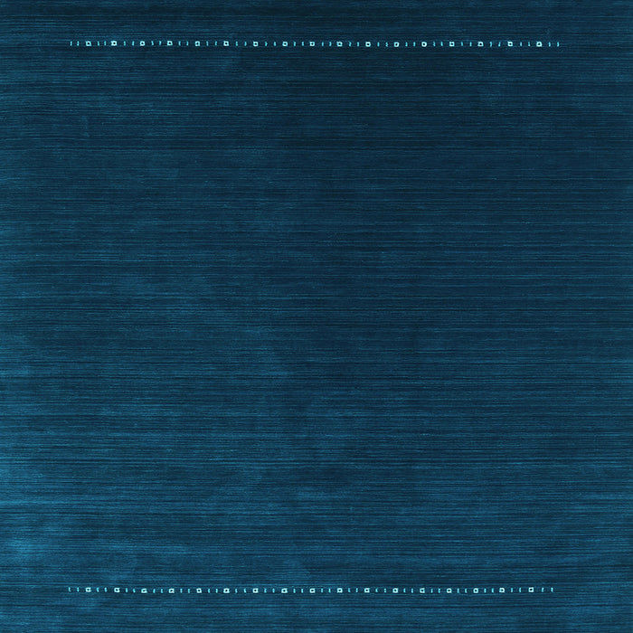 Square Abstract Light Blue Contemporary Rug, con2025lblu