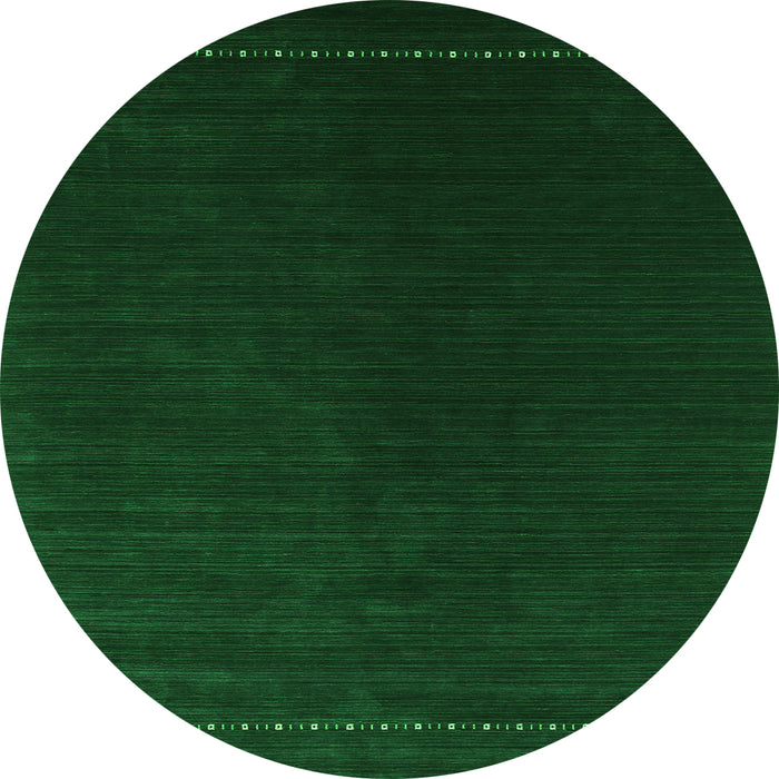 Square Abstract Green Contemporary Rug, con2025grn