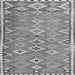 Serging Thickness of Oriental Gray Traditional Rug, con2026gry