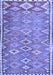 Machine Washable Oriental Blue Traditional Rug, wshcon2026blu