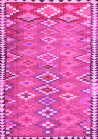 Oriental Pink Traditional Rug, con2026pnk