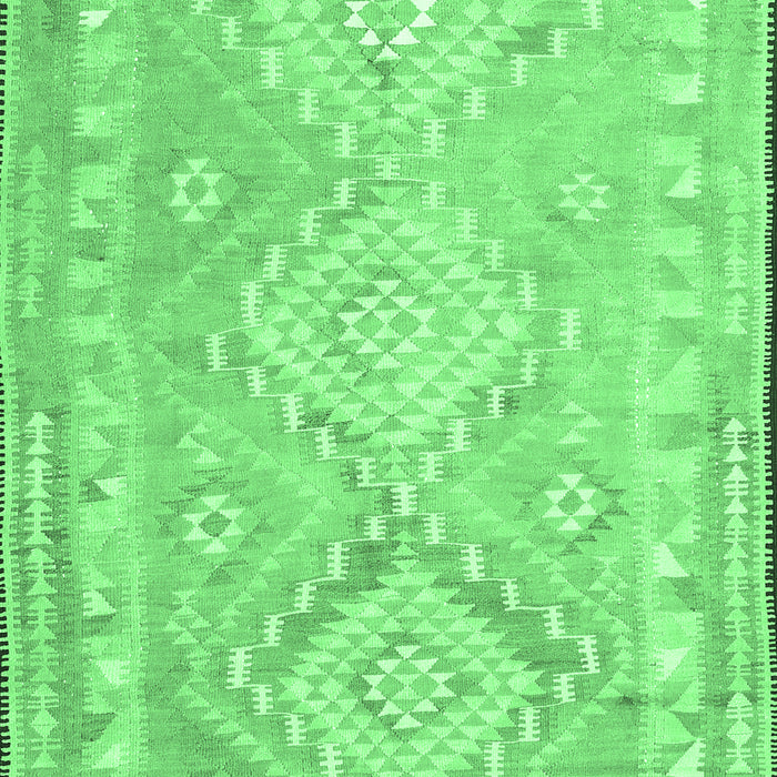 Oriental Emerald Green Traditional Rug, con2027emgrn