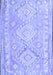 Machine Washable Oriental Blue Traditional Rug, wshcon2027blu