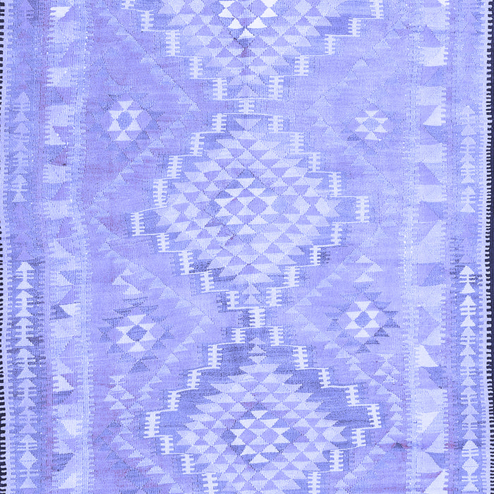 Machine Washable Oriental Blue Traditional Rug, wshcon2027blu