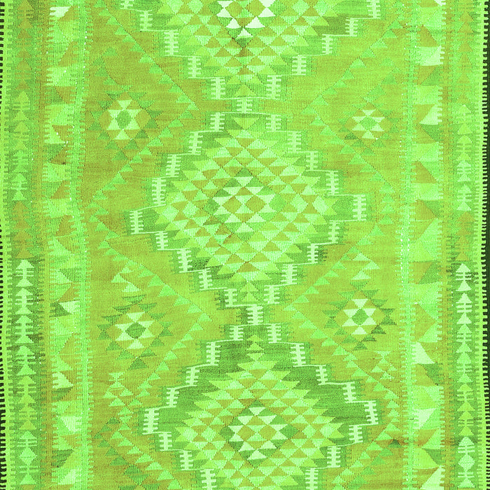 Oriental Green Traditional Rug, con2027grn