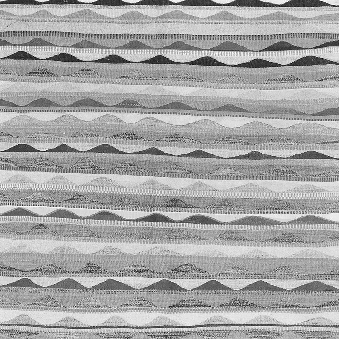 Serging Thickness of Southwestern Gray Country Rug, con2028gry