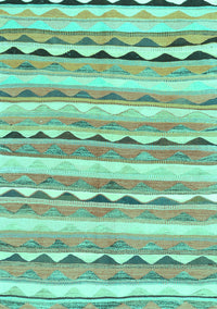 Southwestern Turquoise Country Rug, con2028turq