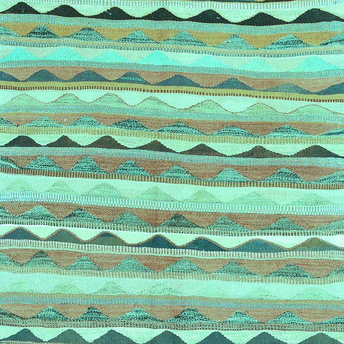 Southwestern Turquoise Country Rug, con2028turq